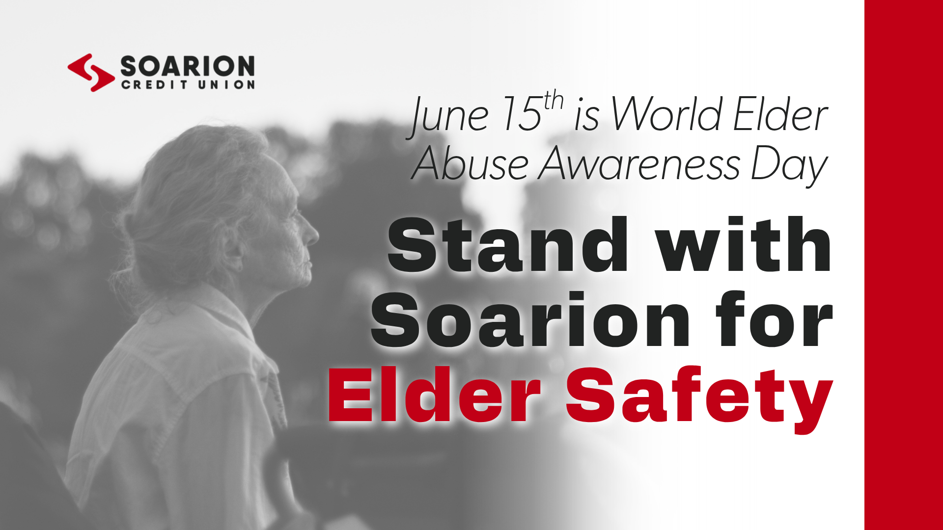 Graphic for Elder Abuse Awareness Day